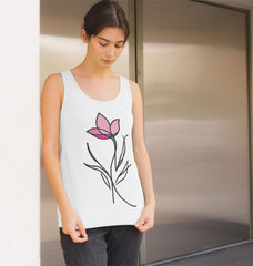 Popping Blossom Womans Vest