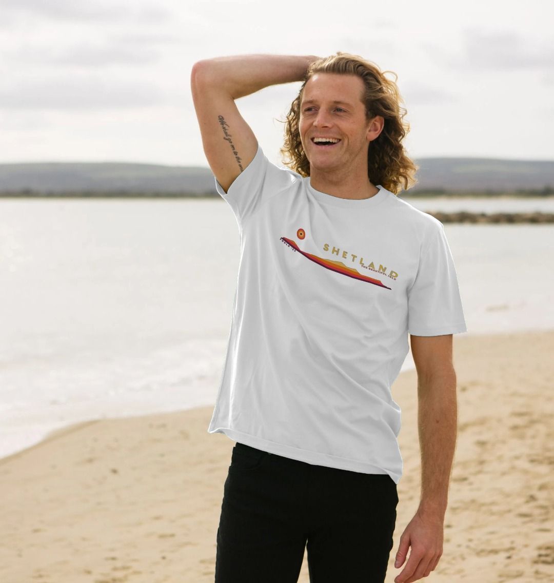 Foula Sunset Mens T-Shirt