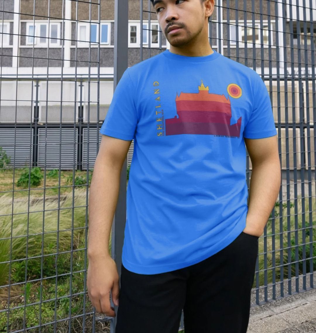 Lerwick Townhall Sunset Mens T-Shirt