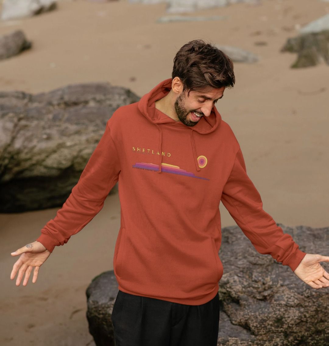 Clickimin Broch Sunset Mens Hoody