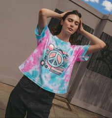 Ti-Dyed Womans Box T-shirt