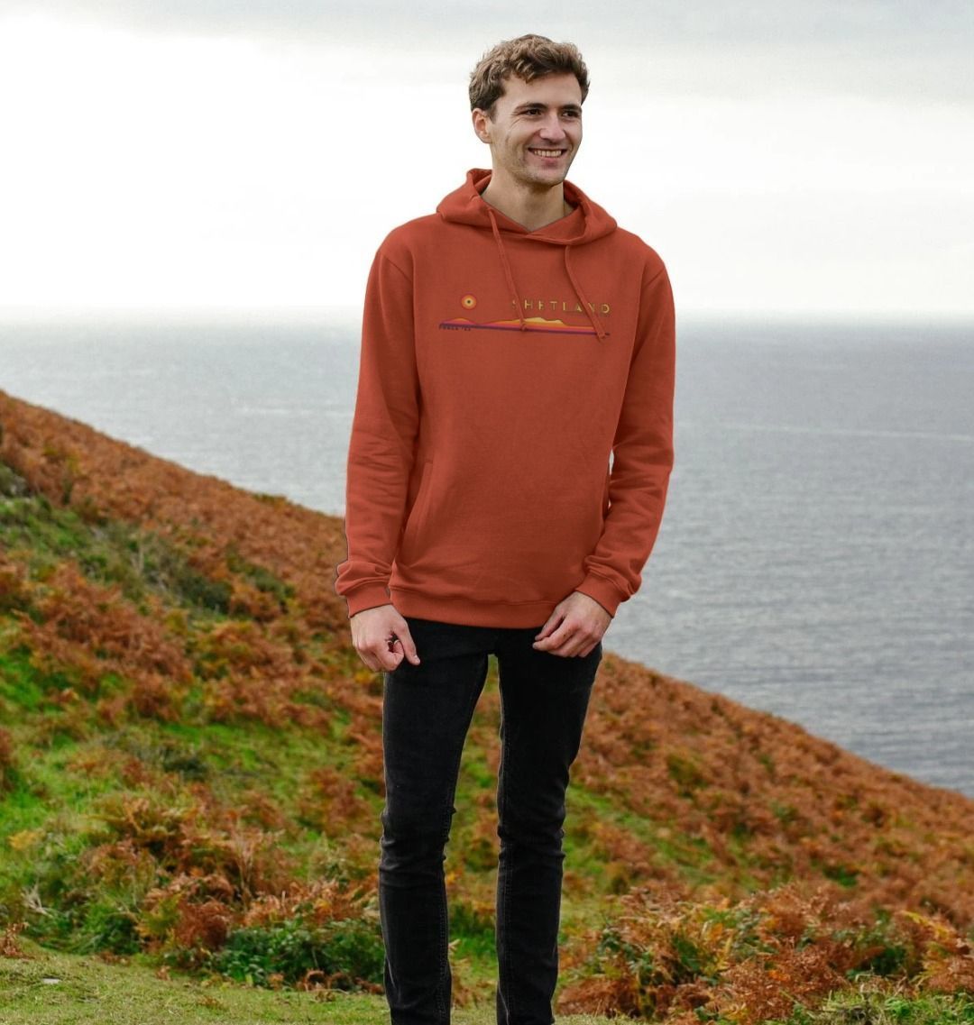 Foula Sunset Mens Hoody