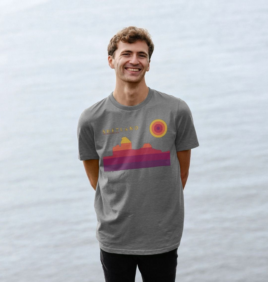 Jarlshof Sunset Mens T-Shirt