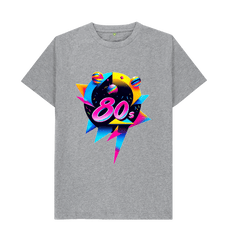 Athletic Grey 80s Inspired Mens T-Shirt