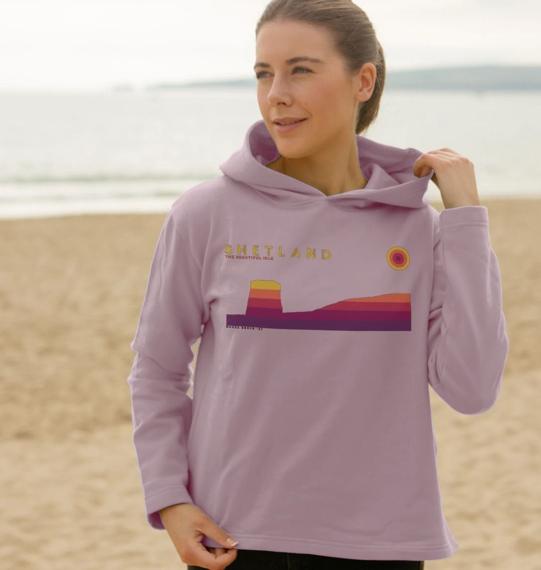 Mousa Broch Sunset Womans Hoody