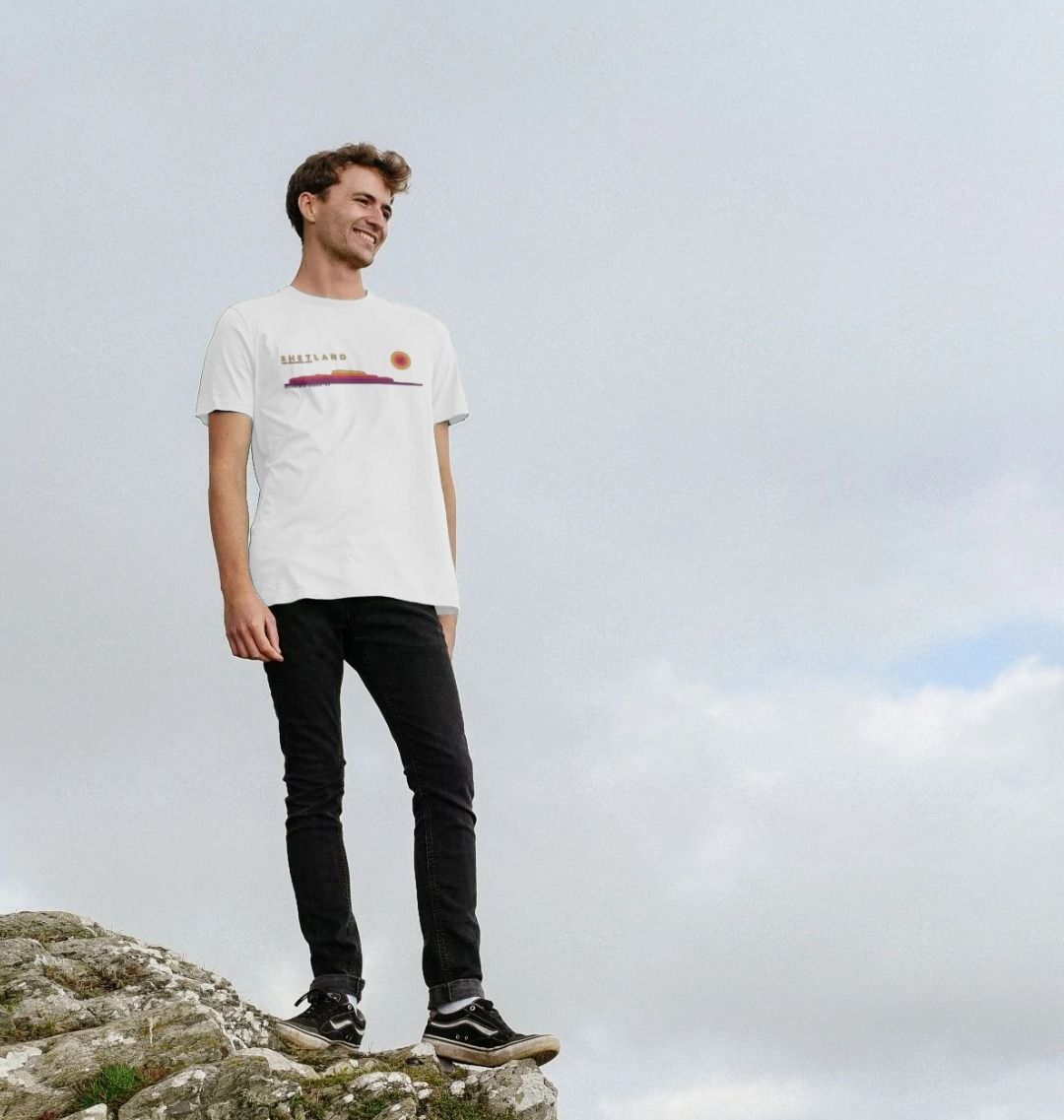 Clickimin Broch Sunset Mens T-Shirt