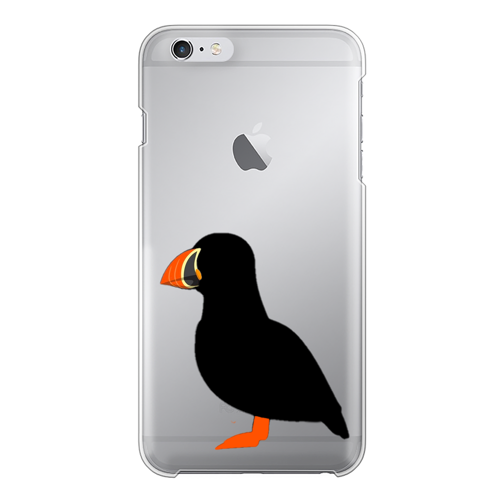 Puffin Transparent Hard Phone Case