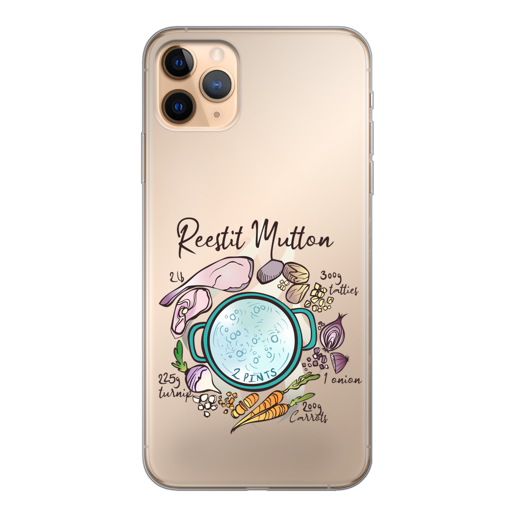 Reestit Mutton Soup Reestit Mutton - Transparent Soft Phone Case