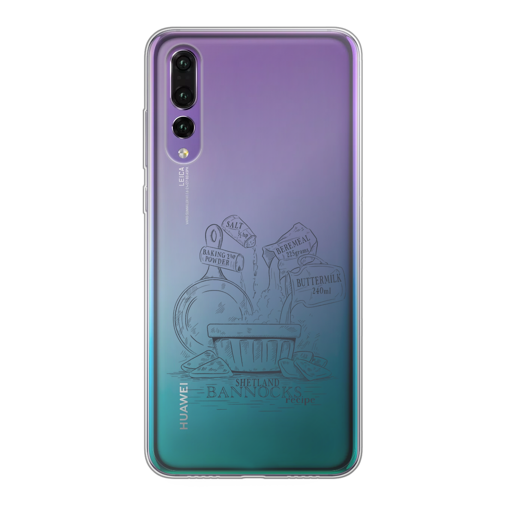 Shetland Bannocks Transparent Soft Phone Case