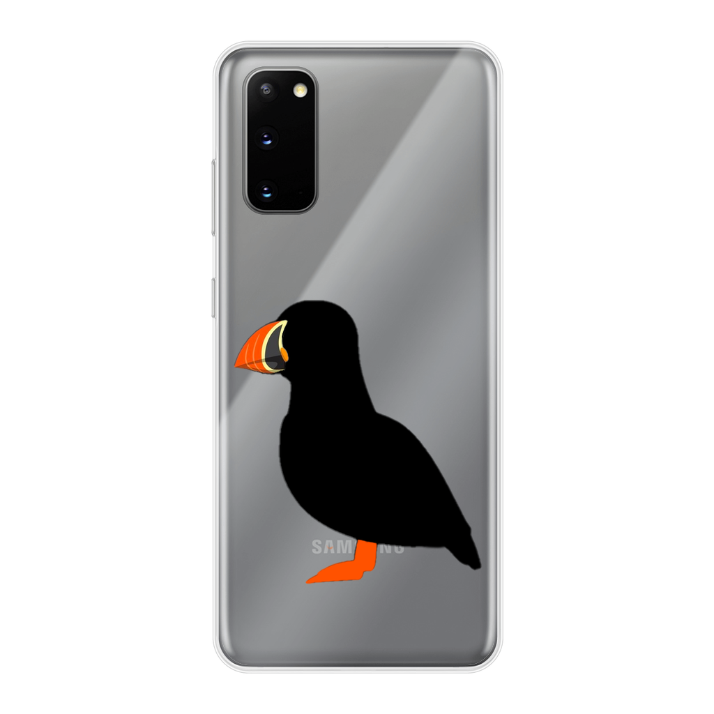 Puffin Transparent Soft Phone Case