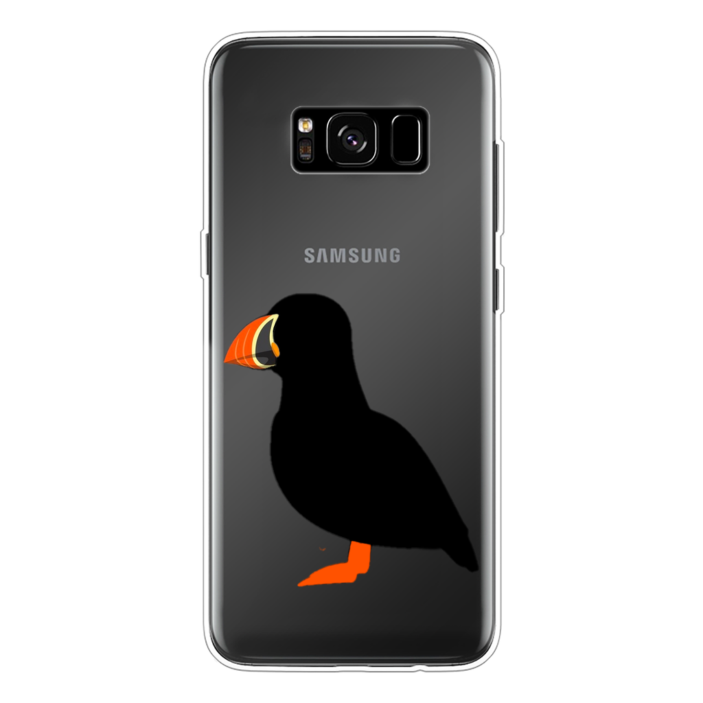 Puffin Transparent Soft Phone Case
