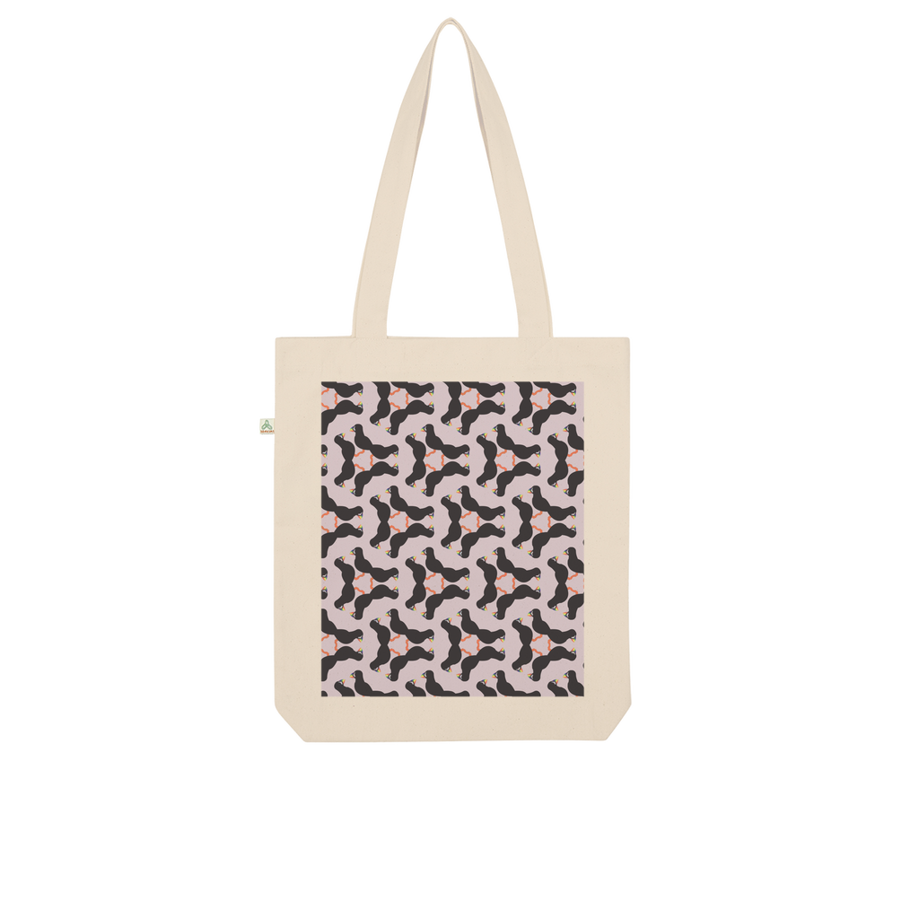 Puffin Organic Tote Bag