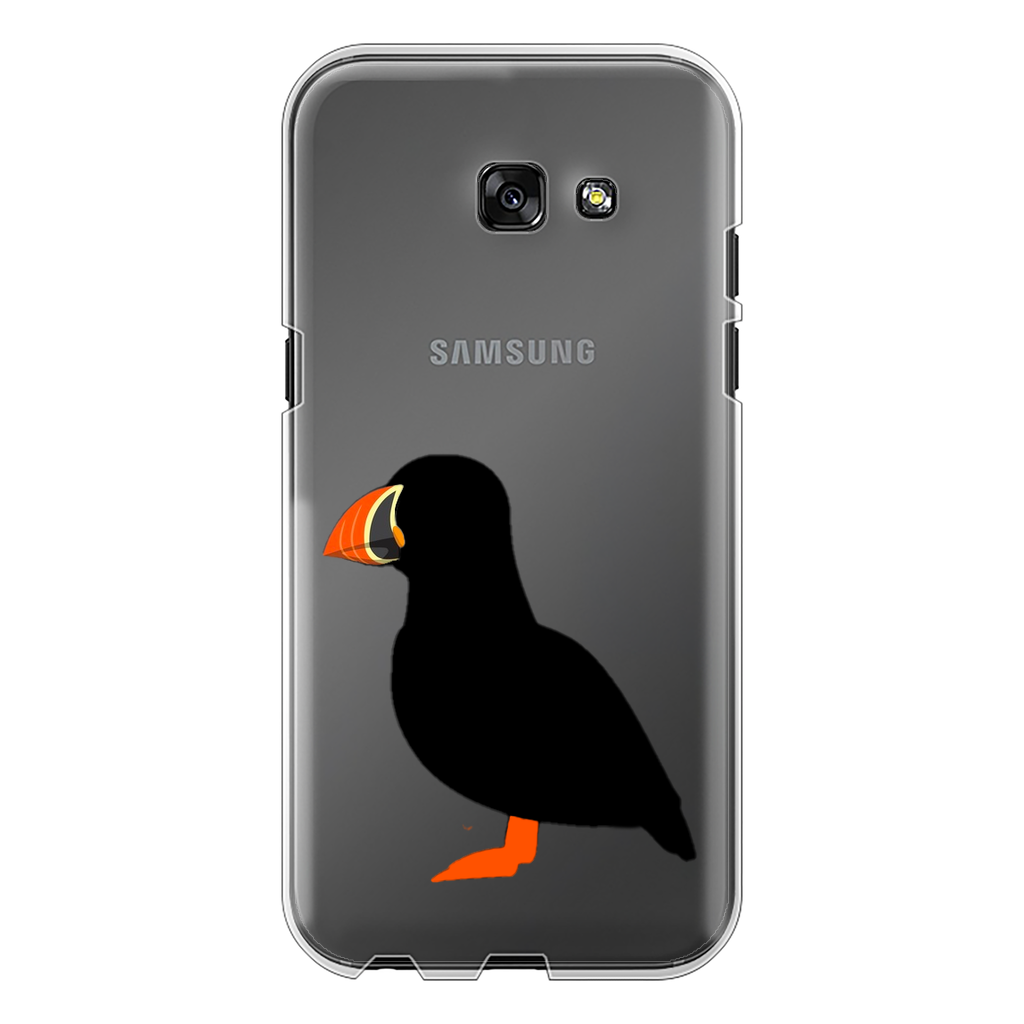 Puffin Transparent Hard Phone Case