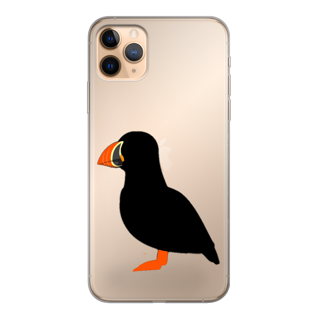 Puffin Transparent Soft Phone Case