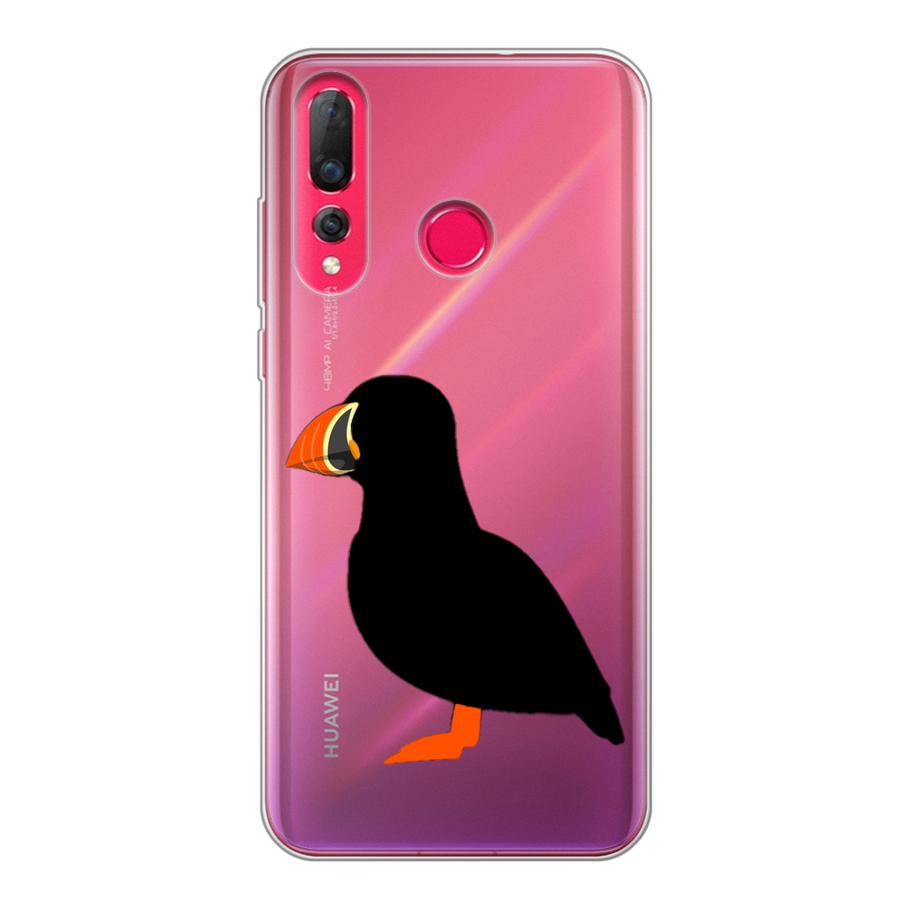 Puffin Transparent Soft Phone Case