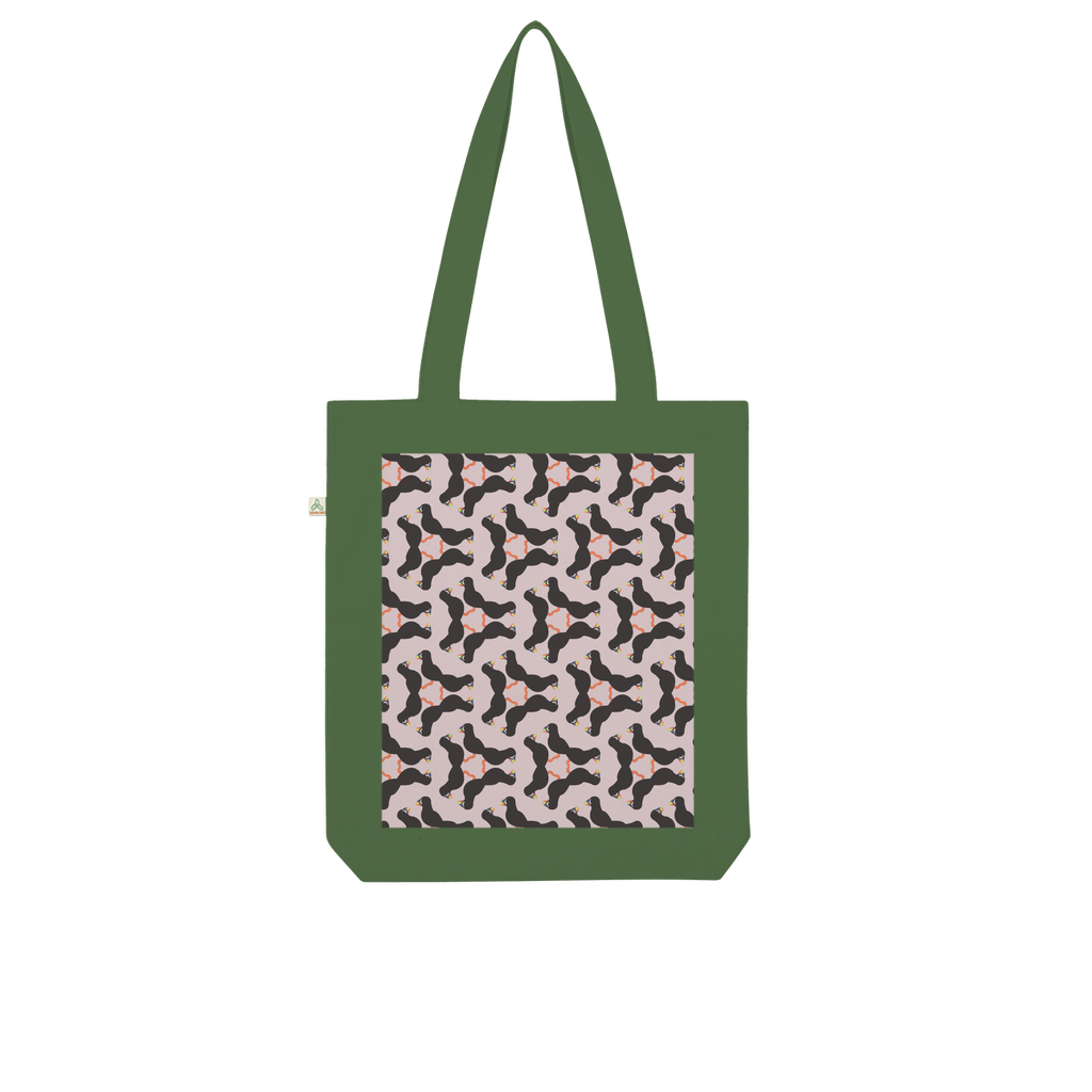 Puffin Organic Tote Bag