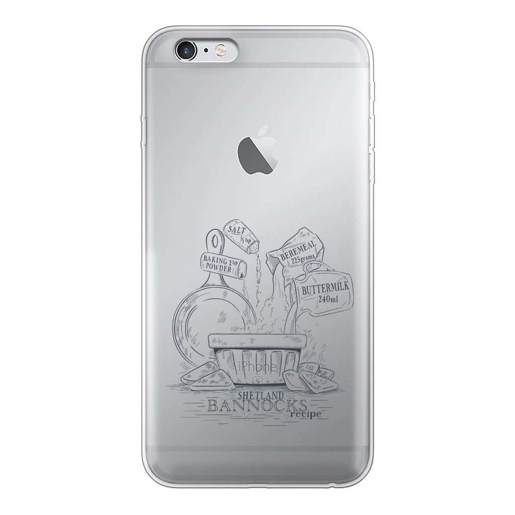 Shetland Bannocks Transparent Soft Phone Case