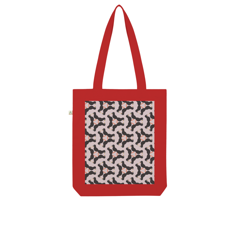 Puffin Organic Tote Bag