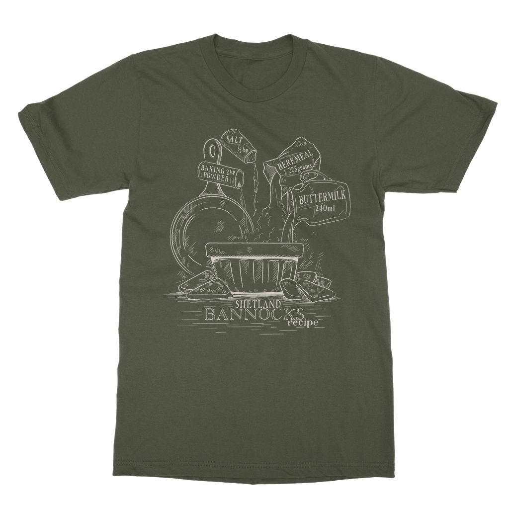 Shetland Bannocks Classic Heavy Cotton Adult T-Shirt