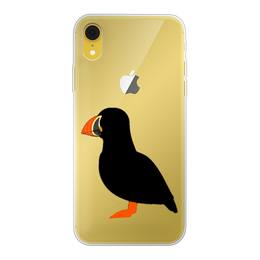 Puffin Transparent Soft Phone Case