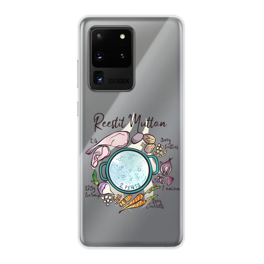 Reestit Mutton Soup Reestit Mutton - Transparent Soft Phone Case