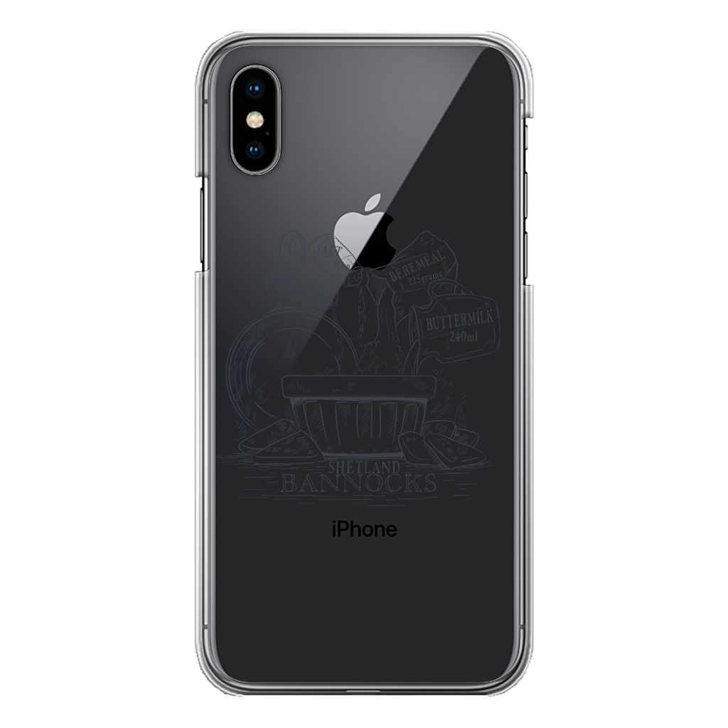 Shetland Bannocks Transparent Hard Phone Case