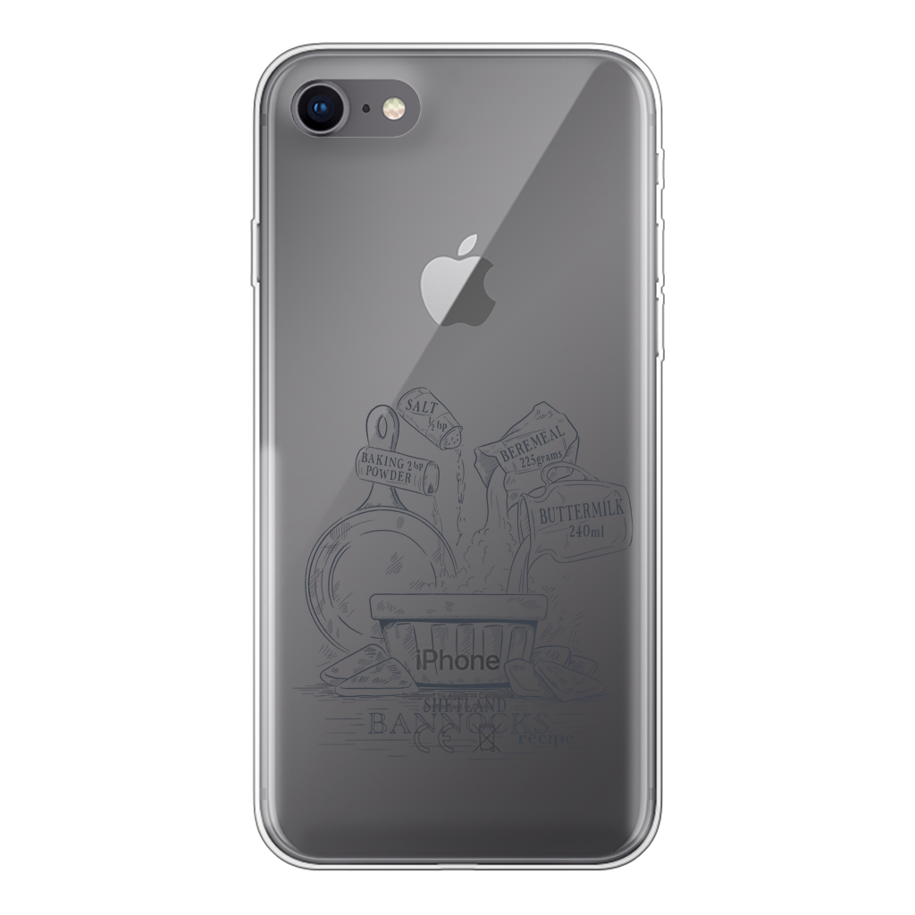 Shetland Bannocks Transparent Soft Phone Case