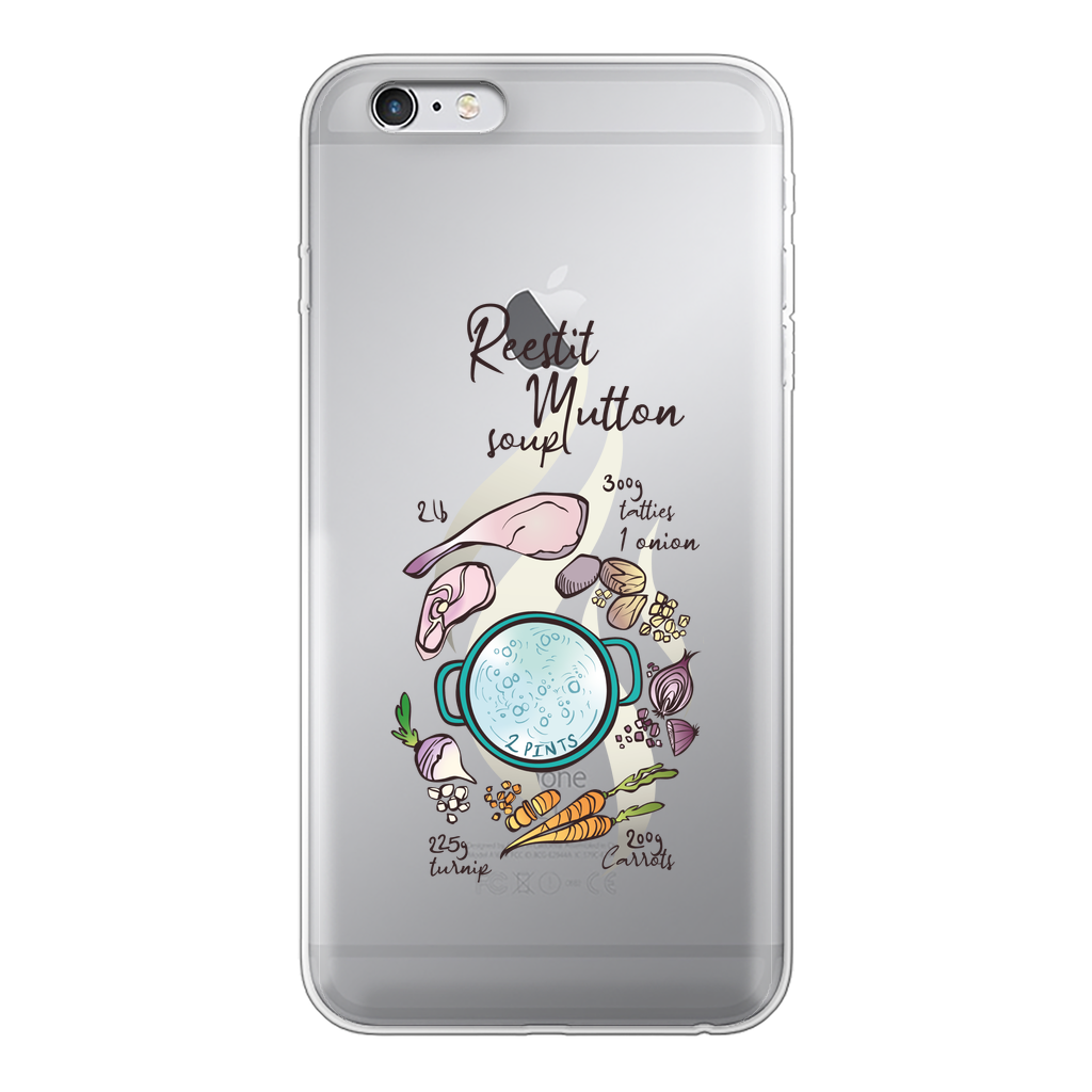 Reestit Mutton Soup Reestit Mutton - Transparent Hard Phone Case