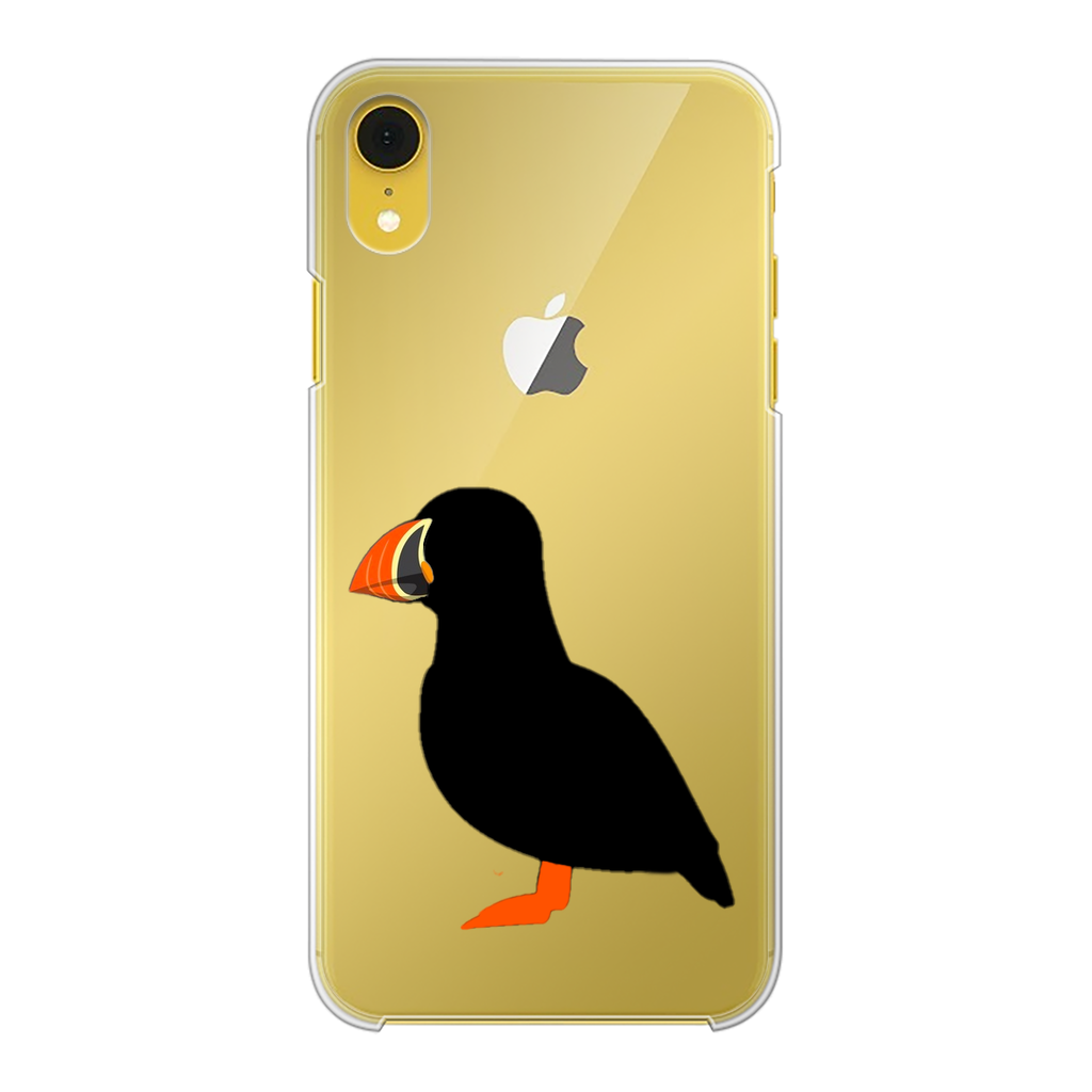 Puffin Transparent Hard Phone Case