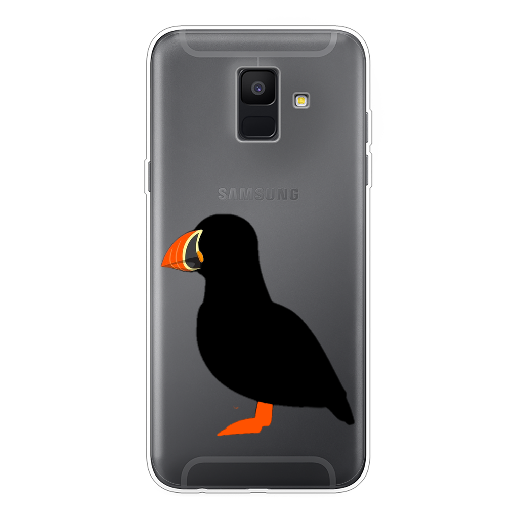Puffin Transparent Soft Phone Case