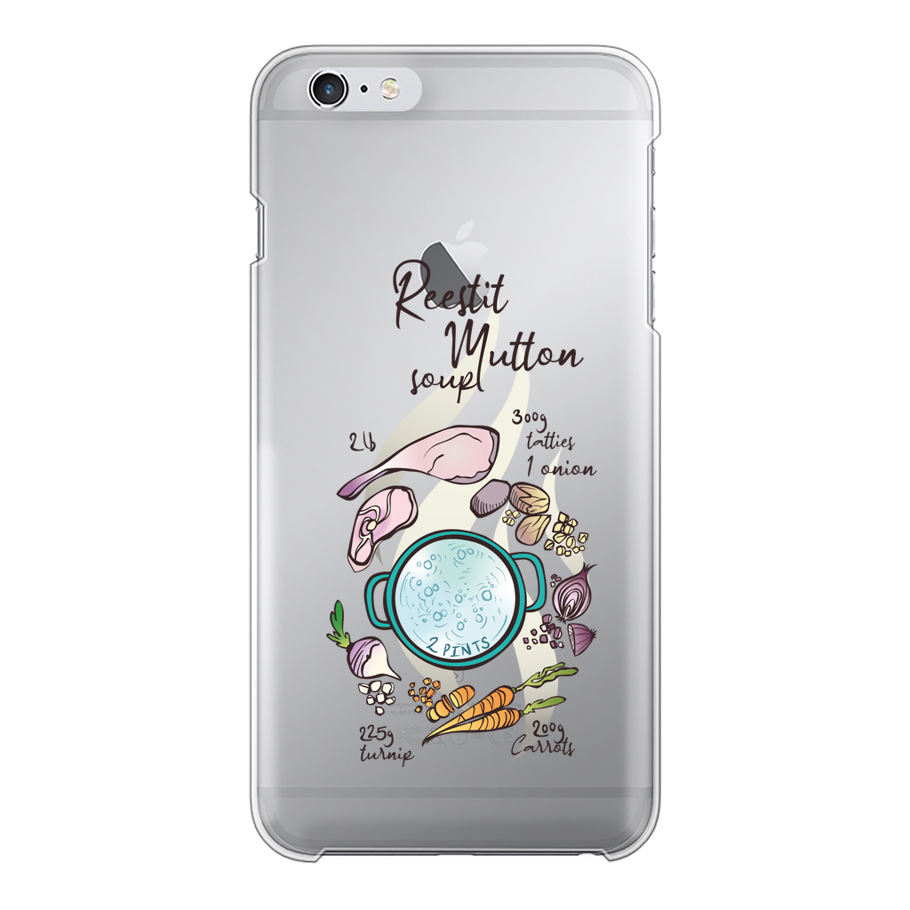Reestit Mutton Soup Reestit Mutton - Transparent Hard Phone Case