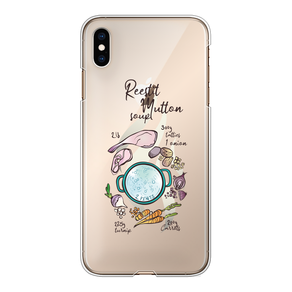 Reestit Mutton Soup Reestit Mutton - Transparent Hard Phone Case