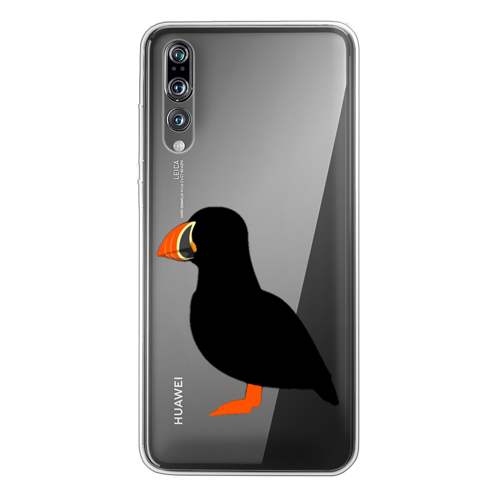 Puffin Transparent Soft Phone Case