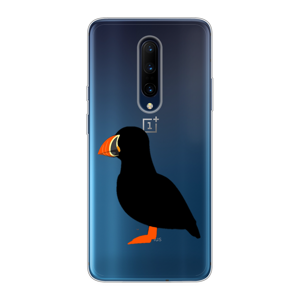 Puffin Transparent Soft Phone Case