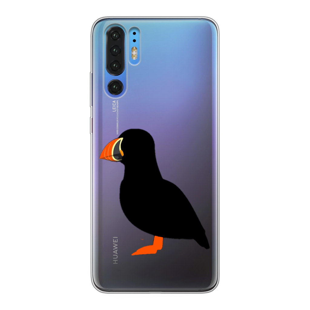 Puffin Transparent Soft Phone Case