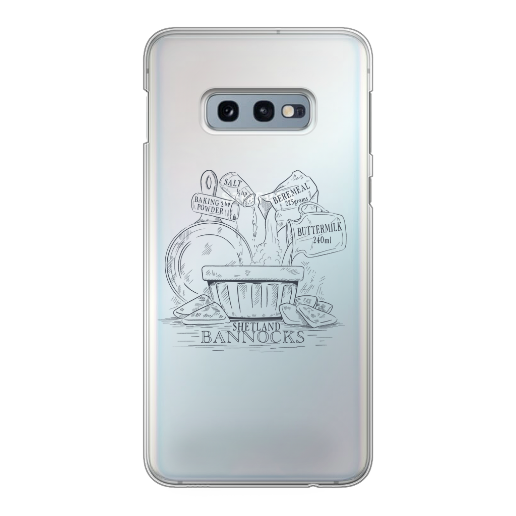 Shetland Bannocks Transparent Hard Phone Case