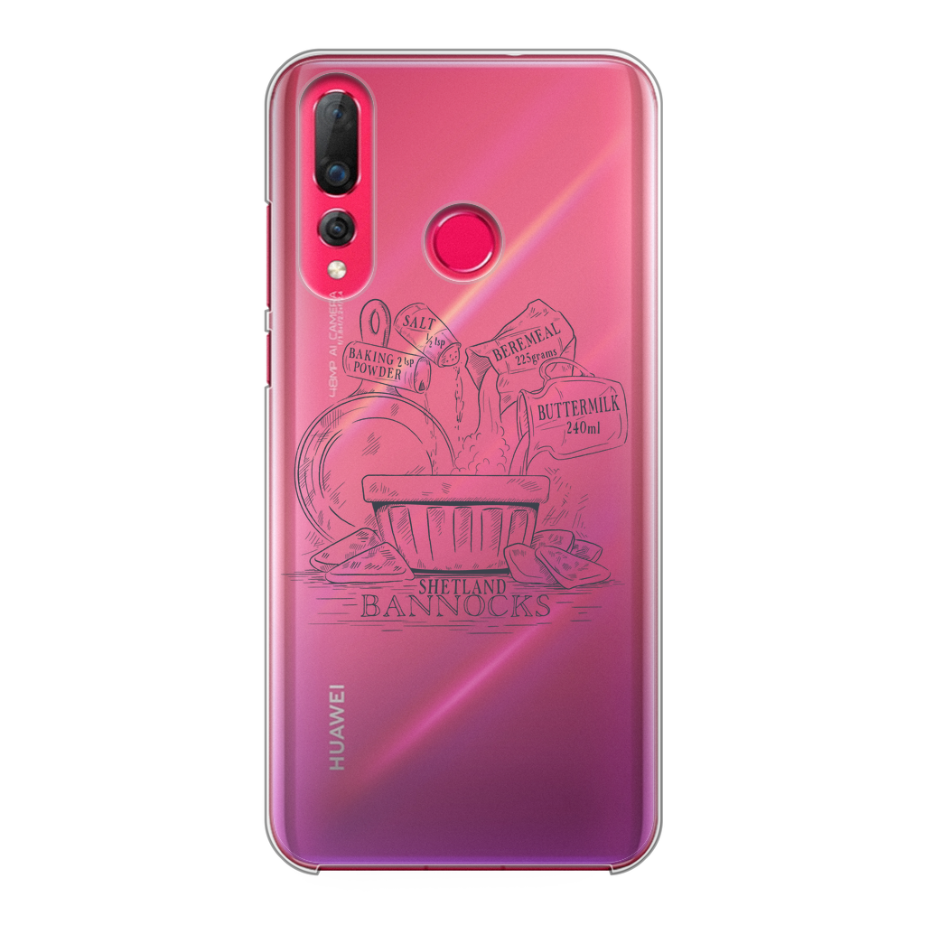 Shetland Bannocks Transparent Hard Phone Case