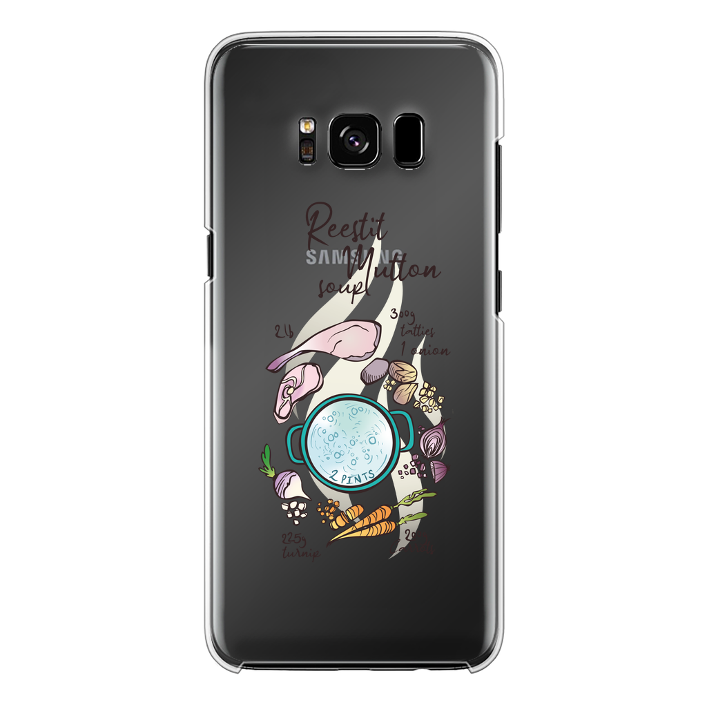 Reestit Mutton Soup Reestit Mutton - Transparent Hard Phone Case