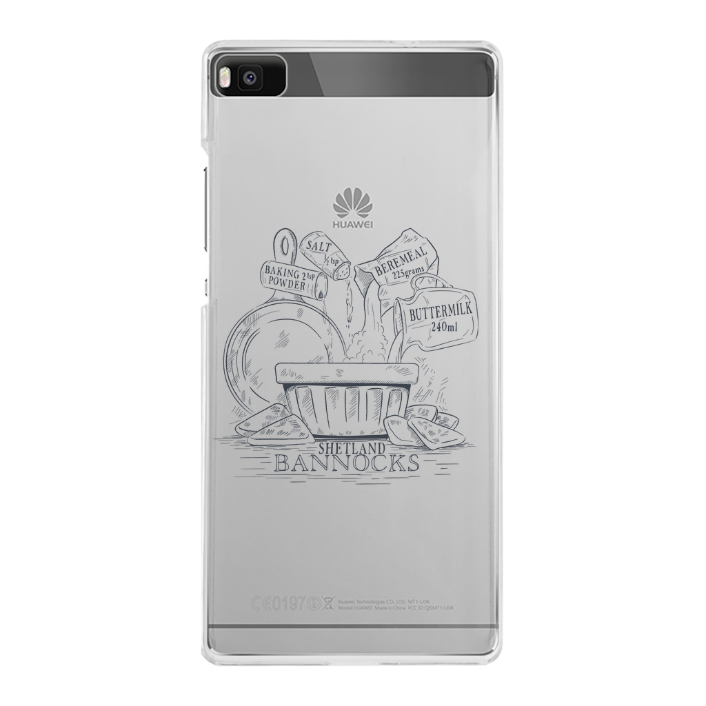 Shetland Bannocks Transparent Hard Phone Case