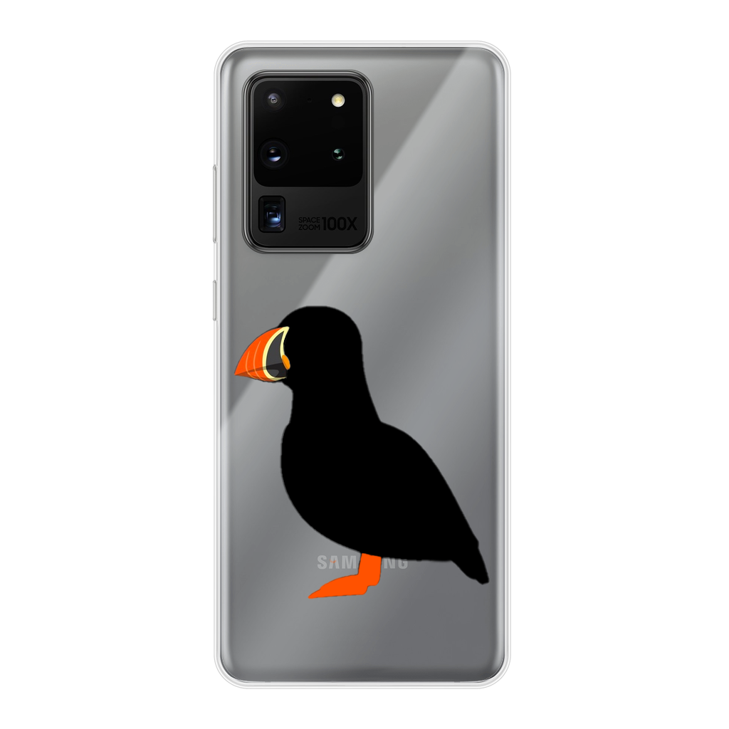 Puffin Transparent Soft Phone Case