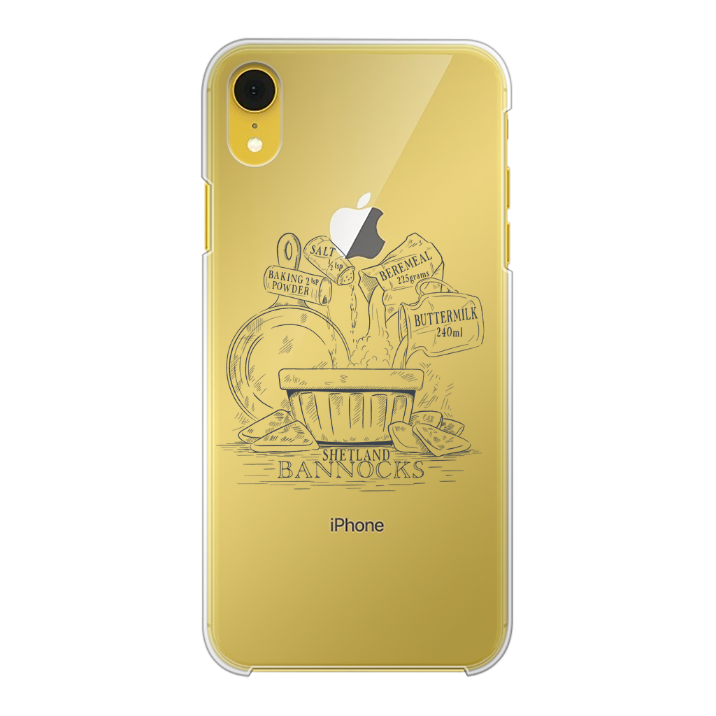 Shetland Bannocks Transparent Hard Phone Case