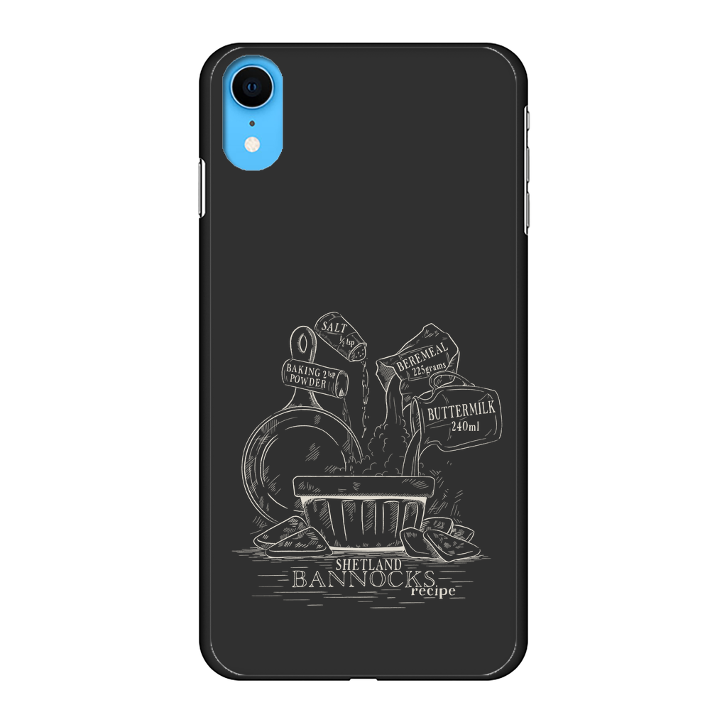 Shetland Bannocks Printed Black Phone Case