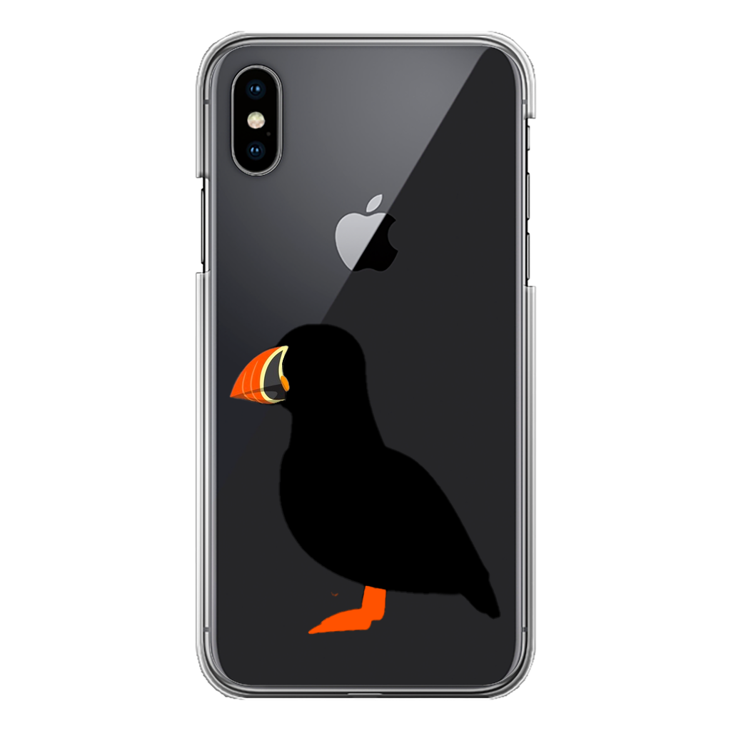 Puffin Transparent Hard Phone Case