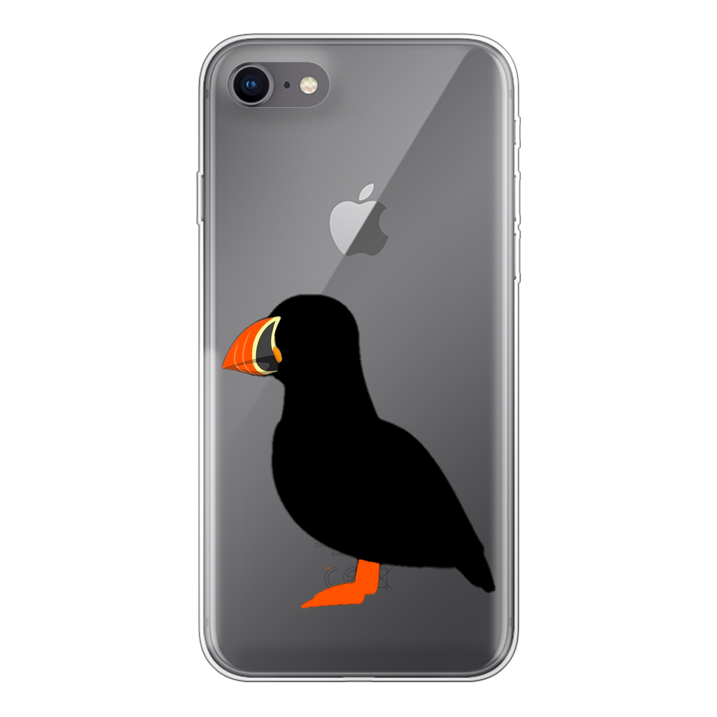 Puffin Transparent Soft Phone Case
