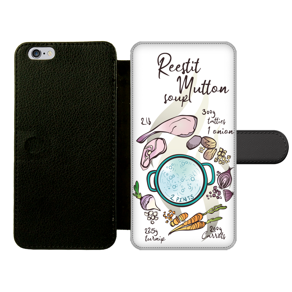 Reestit Mutton Soup Reestit Mutton - Front Printed Wallet Cases