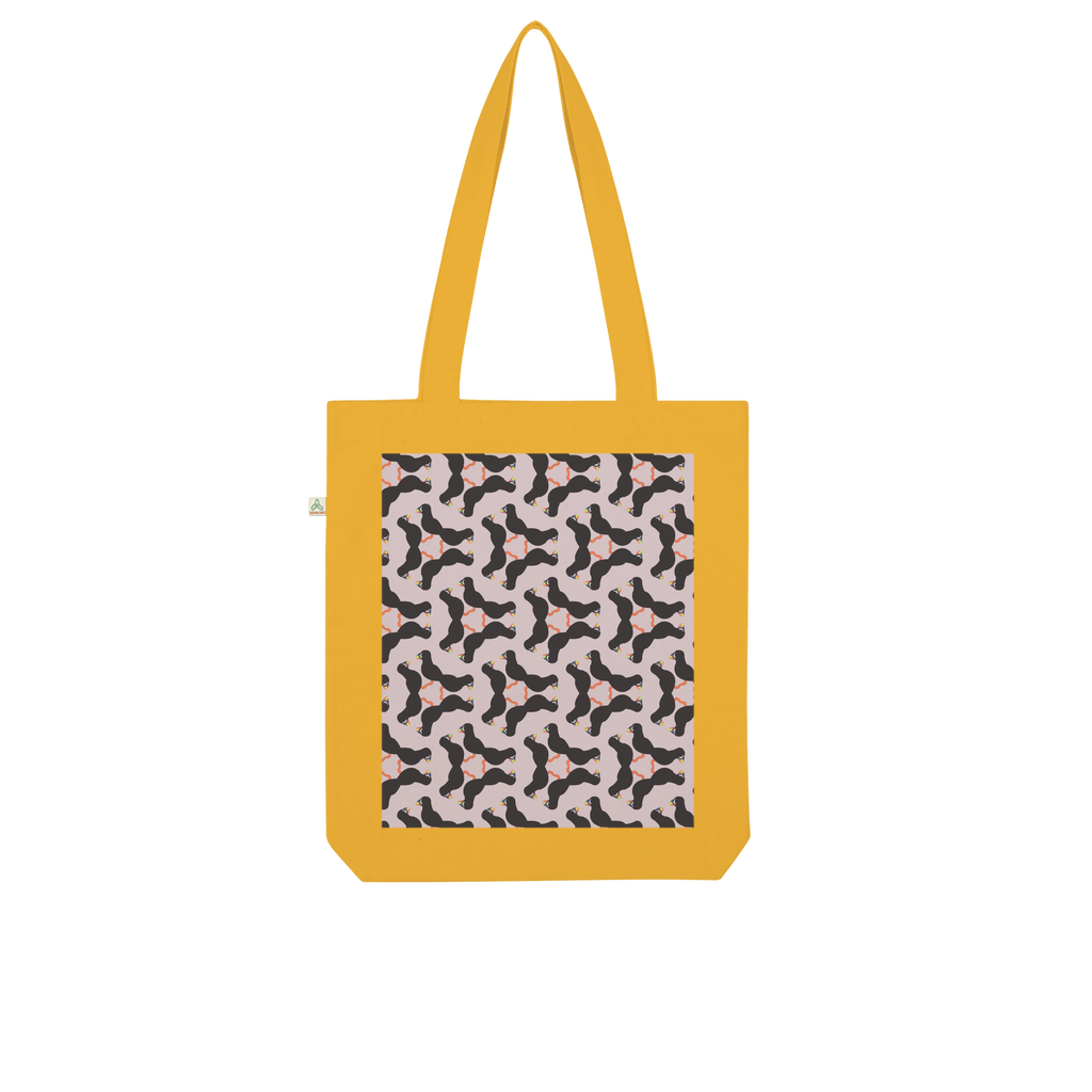 Puffin Organic Tote Bag