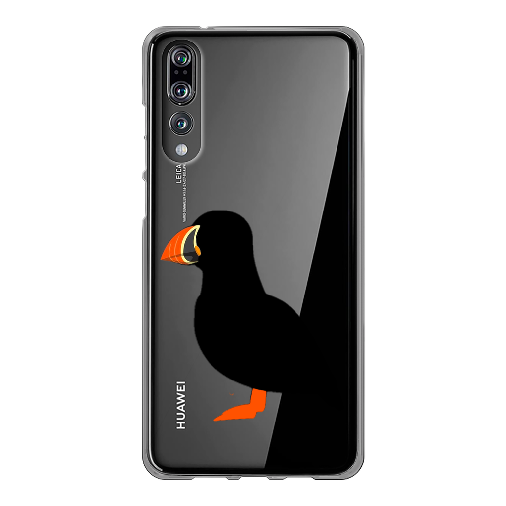 Puffin Transparent Soft Phone Case