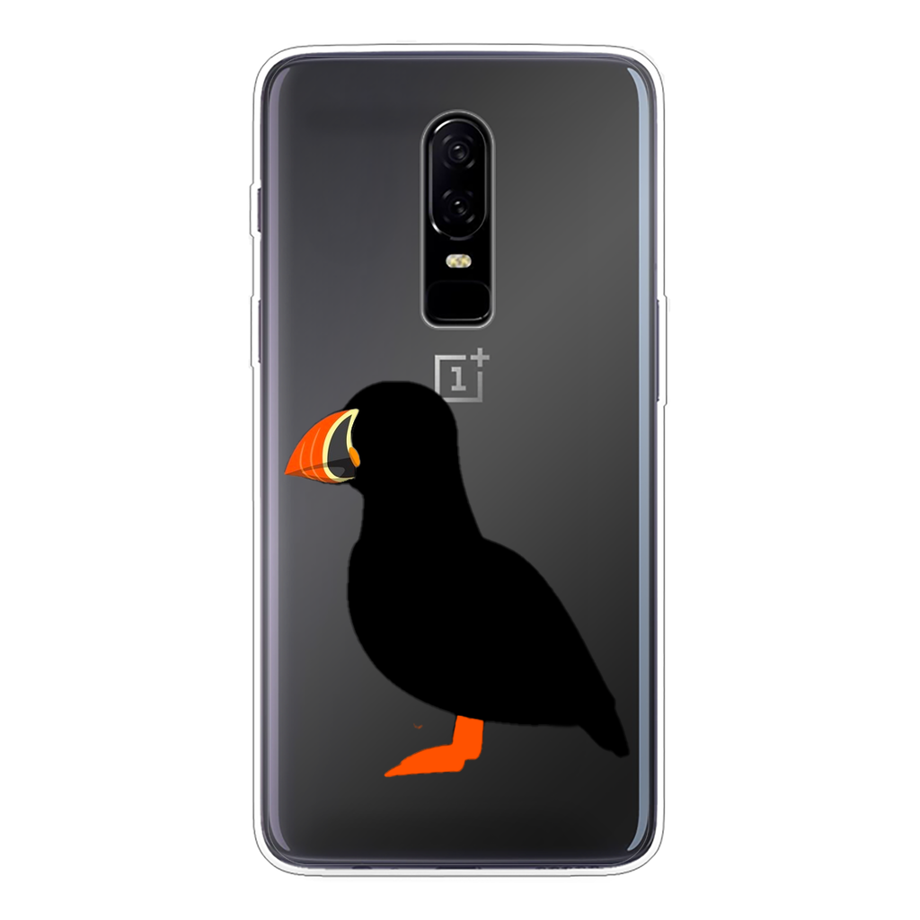 Puffin Transparent Soft Phone Case