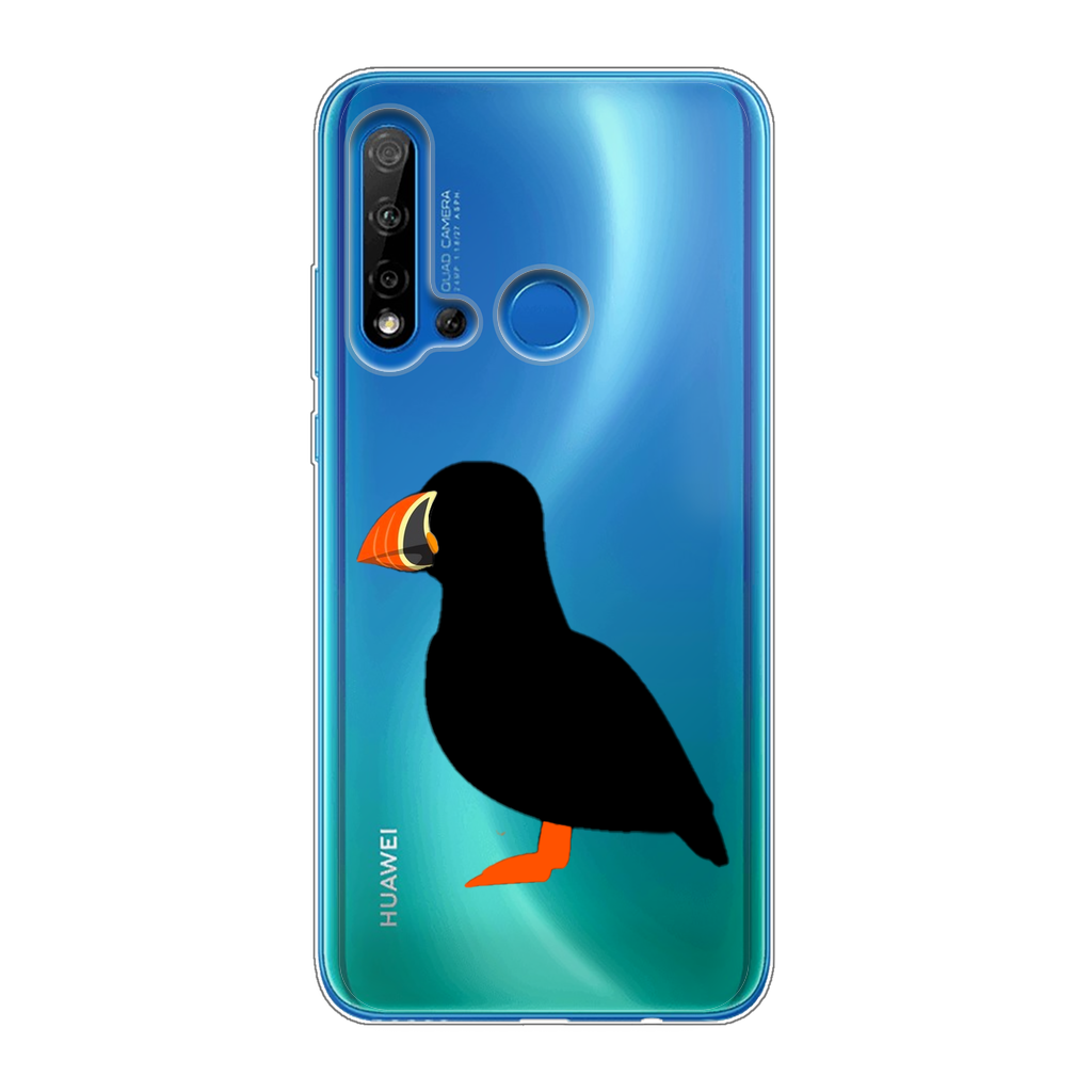 Puffin Transparent Soft Phone Case