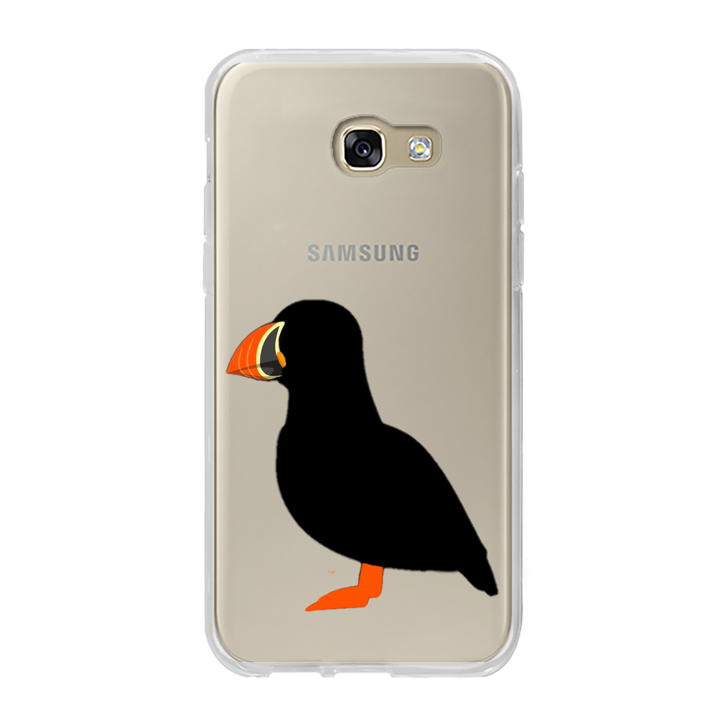 Puffin Transparent Soft Phone Case